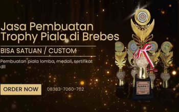 jasa pembuatan trophy piala di brebes